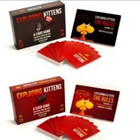 Exploding Kittens แมวระเบิด กล่องแดง/ดำ (เกมจีน) การ์ดดีสีสวย