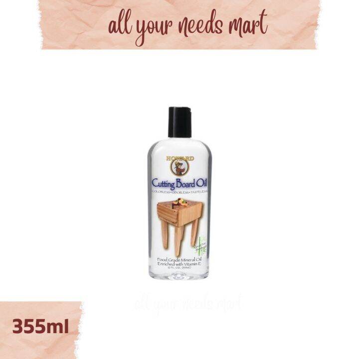 Howard ♡ Cutting Board Oil 355ml | Lazada PH
