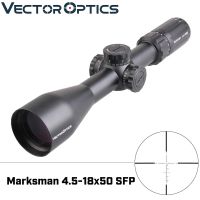 VECTOR OPTICS MARKSMAN 4.5-18x50 SFP กล้องคุณภาพสูงเลนส์เคลือบ Crystal Clear ภาพคมใส