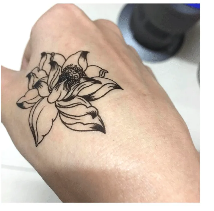 Buddha Lotus Lotus Tattoo Sticker Yoga Tattoo Men and Women Waterproof Long-Lasting Black and White Neck Tiger Mouth | Lazada Buddha Lotus Lotus Tattoo Sticker Yoga Tattoo Men and Women Waterproof Long-Lasting Black and White Neck Tiger Mouth | Lazada