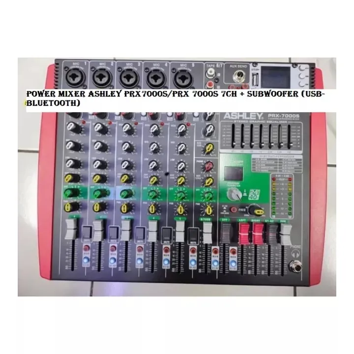 Power Mixer Ashley PRX 7000s Original Lazada Indonesia