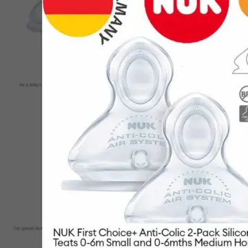 Nuk best sale nipple replacement