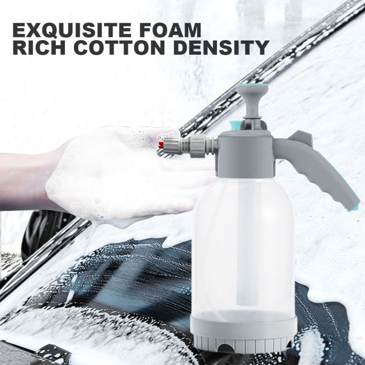 Car Wash Foam Sprayer Manual Foam Watering Can Sector Air Pressure Foam  Blaster