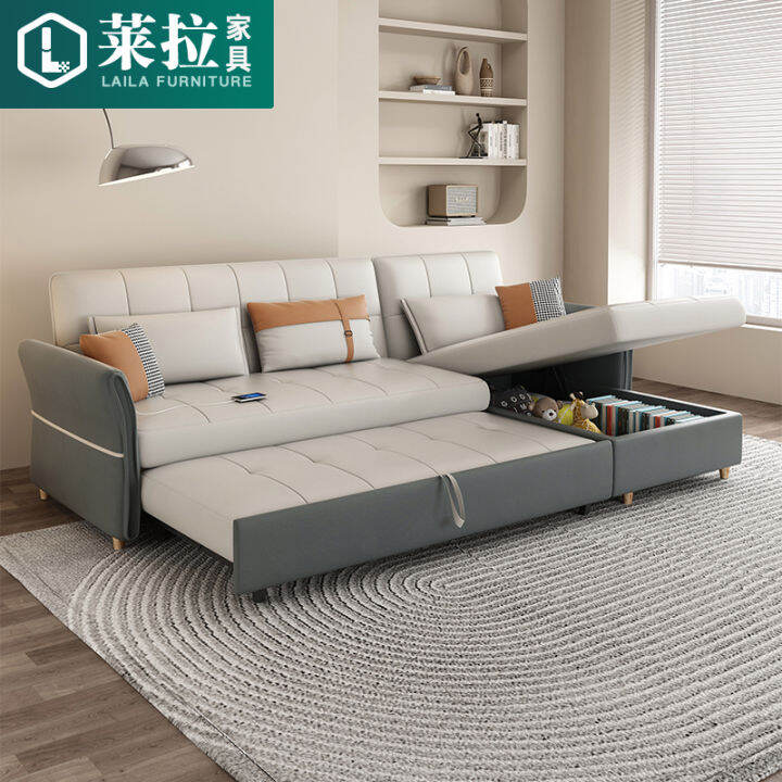 Technology Cloth Sofa Bed Foldable Pull Dual-Use Multi-Functional ...