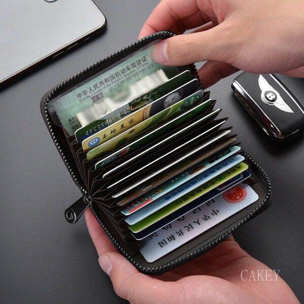 Expansion card holder, large-capacity credit card case, anti-magnetic ...