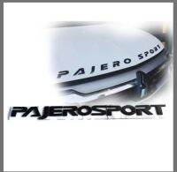 โลโก้ PAJEROSPORT สีดำ