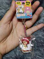 One piece พวงกุญแจชอปเปอร์ขี่เรือ น่ารักมาก ของแท้ มีสติ๊กเกอร์แมวทองจ้า