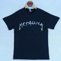 เสื้อวง Metallica ลาย Wuz Hereสกรีนหน้าหลัง?มือ 1 ลิขสิทธิ์แท้