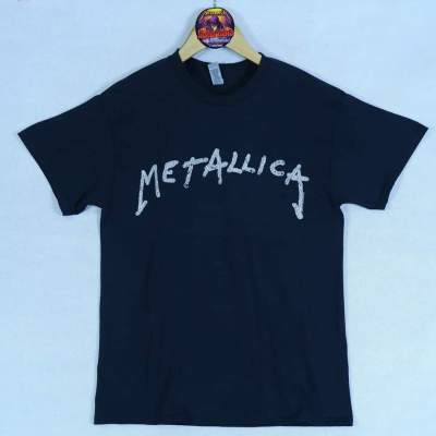 เสื้อวง Metallica ลาย Wuz Hereสกรีนหน้าหลัง👉มือ 1 ลิขสิทธิ์แท้