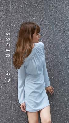 Cali dress [ สินค้าพร้อมส่งค่ะ ]