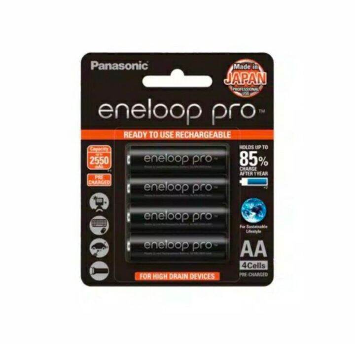 Baterai Panasonic Eneloop Pro 2500 2550 Mah Isi 4 | Lazada Indonesia