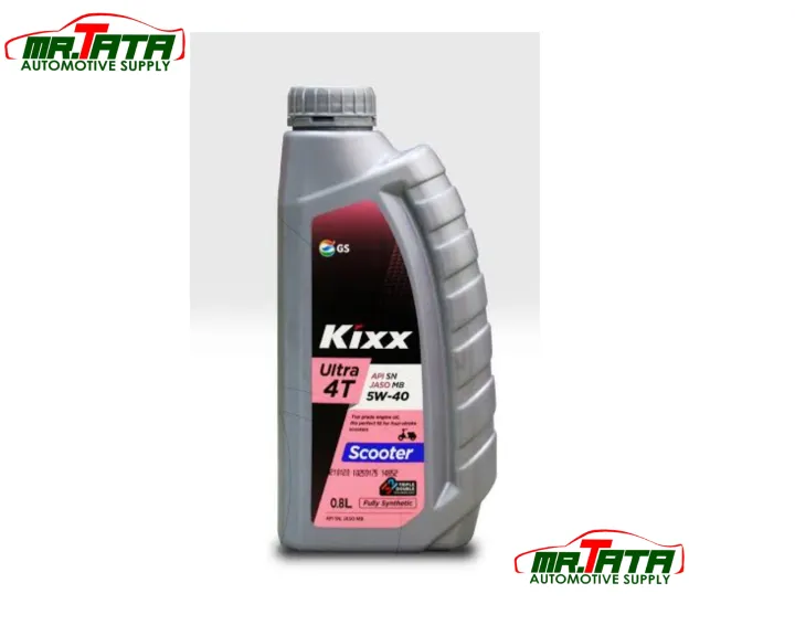 Kixx 5w40 Fully Synthetic Scooter Oil 0.8L (800ml) | Lazada PH