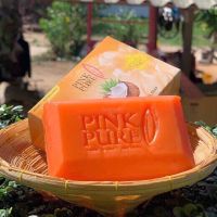 (แพค3กอ้น)  สบู่พิงค์เพียว PINK PURE SOAP ของแท้100%