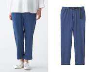 กางเกงผู้ชาย ผ้าเดนิม MUJI STRETCH LIGHT OUNCE DENIM EASY  PANTS