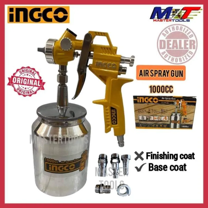 INGCO Air Spray Gun ASG3101 1000cc SUNCTION TYPE ASG3101 | Lazada PH