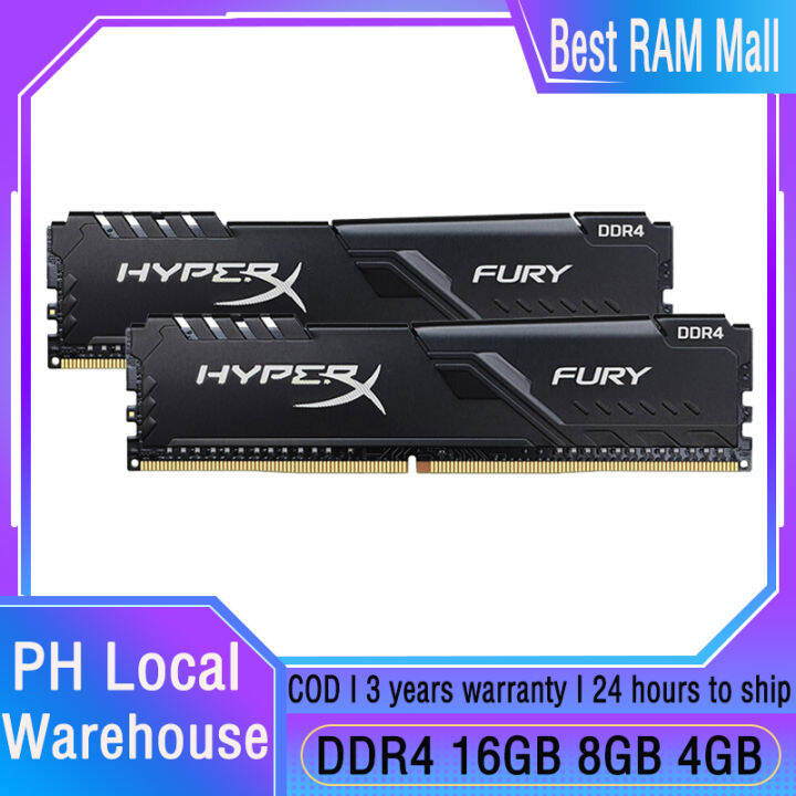 Local 24H ship Kingston Hyper Fury DDR4 RAM 4GB 8GB 16GB 3200/2666 ...