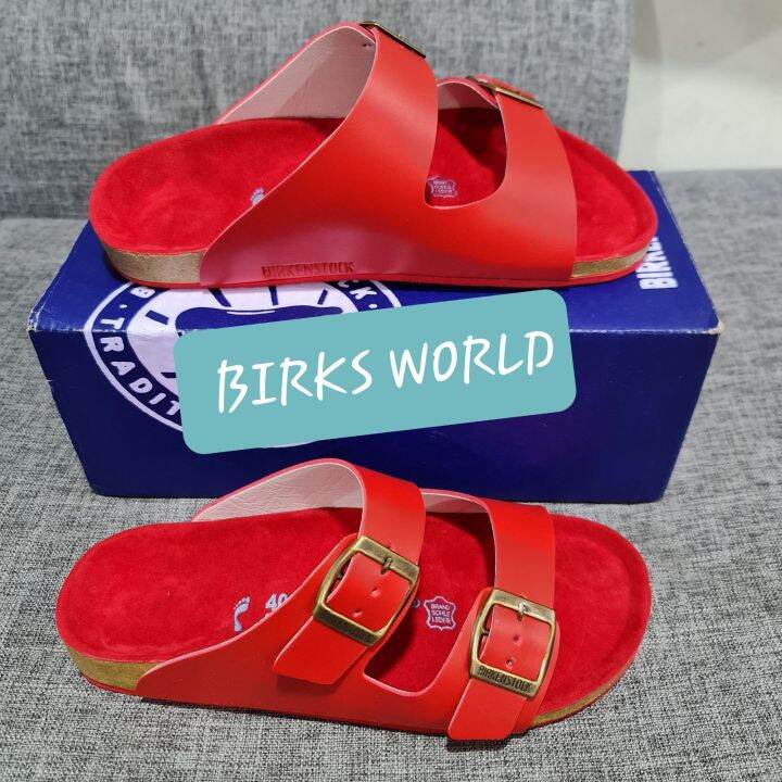 birkenstock all red