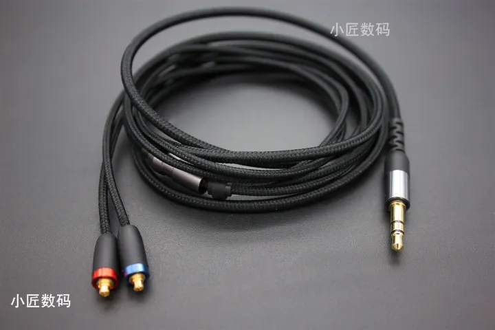 DIY Earphone Upgrade Wire Color Mmcx Braided Copper Earphone Cable Mmcx ...