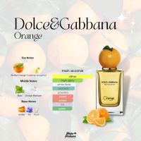 [น้ำหอมพร้อมส่งแท้?]?แบ่งขาย? Dolce &amp; Gabbana Fruit Collection Orange EDT น้ำหอม