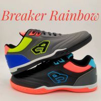 (Breakerลิขสิทธิ์?)ไซส์ 37-44 รองเท้าฟุตซอล Breaker Rainbow ***รุ่นใหม่*** ไซส์เด็ก-ผู้ใหญ่