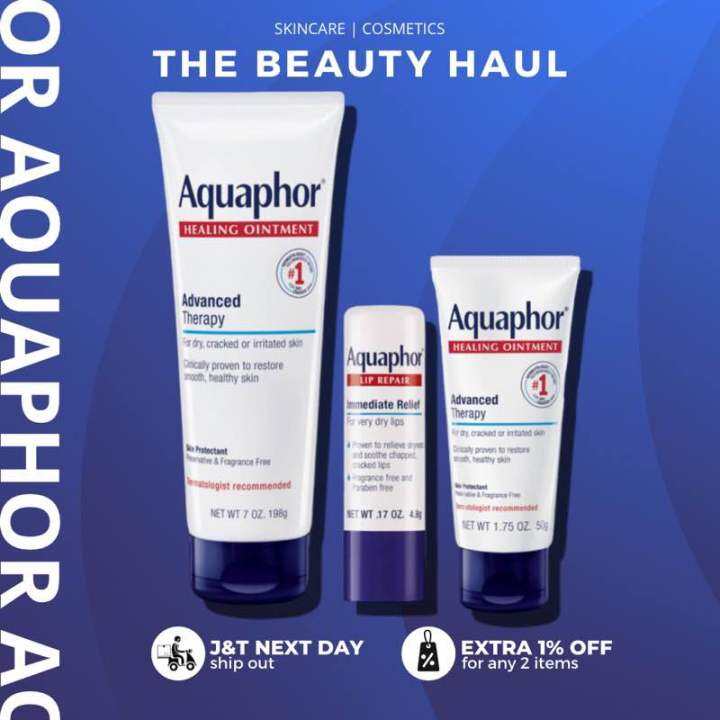 Aquaphor Healing Ointment Advanced Therapy Lip Repair Stick For Dry