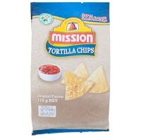 มิสชั่น ตอติญาทอดกรอบรสดั้งเดิม Mission Tortilla Chip Original Flavour 170g.