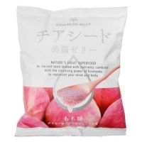 เยลลี่บุกผสมเจียรสพีช อร่อย หอม chiaseed jelly peach 1 ห่อ