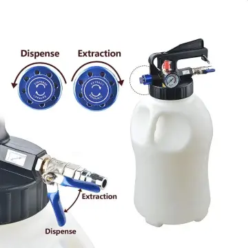 Pneumatic Fluid Extractor & Dispenser with ATF Adapter - TOPTUL The Mark of  Professional Tools