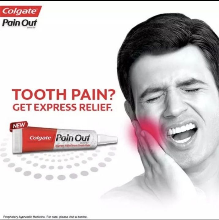 Colgate Pain Out Express Relief from Tooth Pain