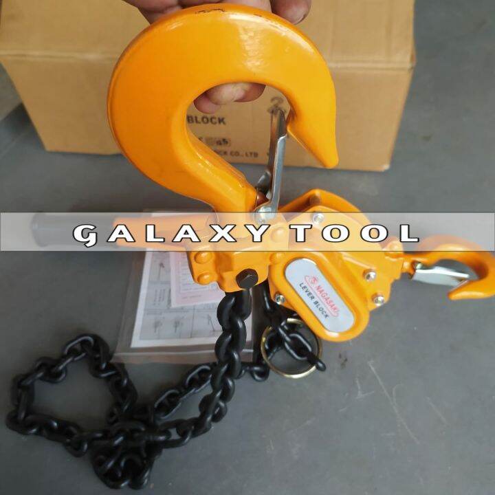 Nagasaki Lever Block 9 Ton x 1.5 Meter Lever Chain Block Takel Manual
