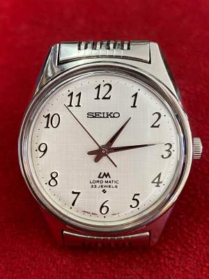 SEIKO LM LORD MATIC 23 Jewels Automatic ตัวเรือนสแตนเลส นาฬิกาผู้ชาย มือสองของแท้