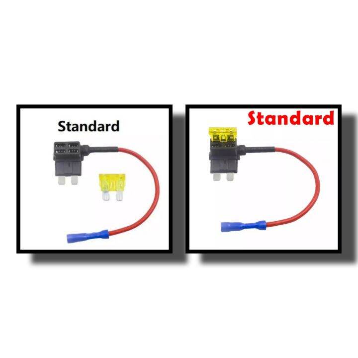 Standard FUSE Add Circuit Fuse Holder ATM APM Blade Tap Dual adapter