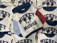 เสื้อแขนยาวไซส์2-3ขวบงาน H&amp;M mickey ผ้านุ่ม อุ่น