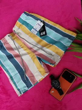 H&M Men Women Unisex Shorts. Korean style. Summer Beach Board