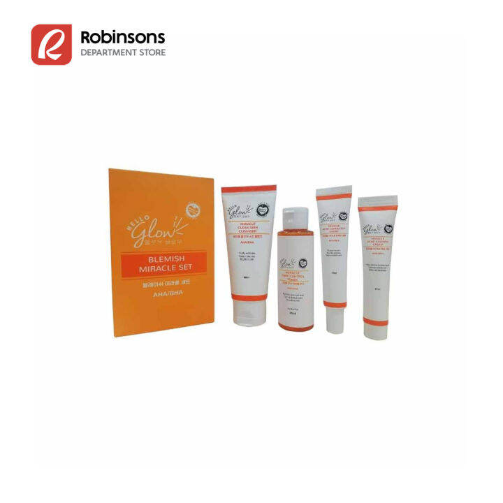 Hello Glow Blemish Miracle Set Lazada PH