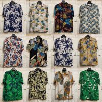 เสื้อฮาวายลายดอก hawaii ไซส์ m l xl 2xl 3xl 4xl เนื้อผ้าสปัน?% เนื้อผ้านิ่มสวมใส่สบายไม่ร้อน ใส่ได้ทั้งชายและหญิง