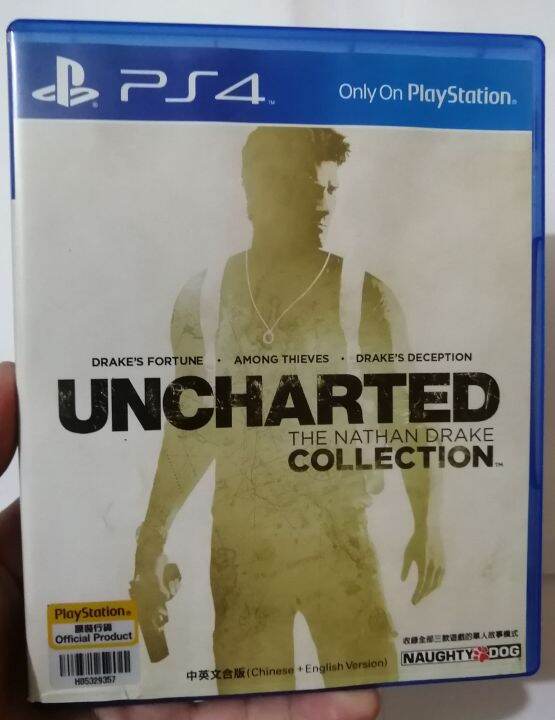 Uncharted Nathan Drake Collection Part 123 (3in1 games in Disc) PS4