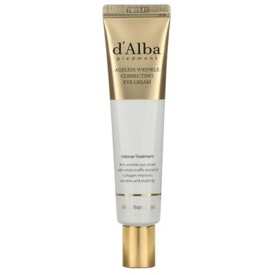 dAlba Ageless Wrinkle Correcting Eye&nbsp;Cream 30 ml Made in Korea Exp 3/25 ราคา พิเศษ 990 บาท
