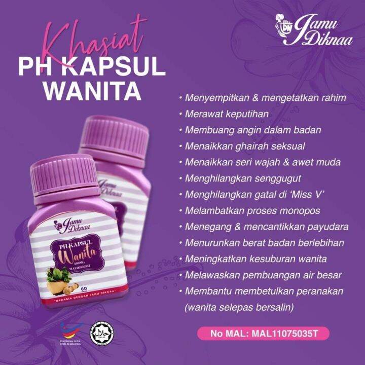 Jamu Diknaa 60 Biji Lulus KKM | Lazada