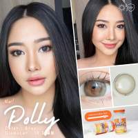 Polly gray  Montralens คอนแทคเลนส์เทากลางสีผสมหวานนัวละมุน?