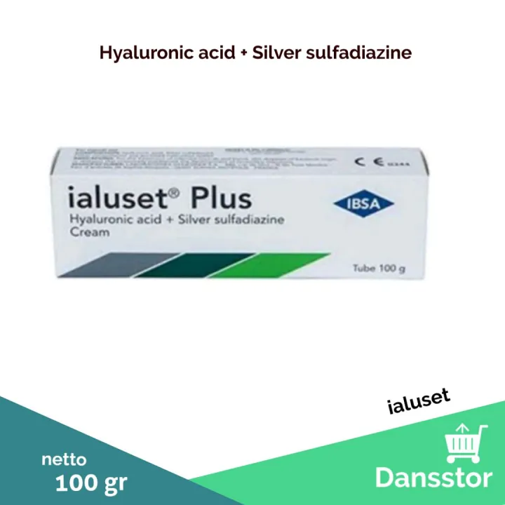 Ialuset Plus 100 gr cream luka terbuka original Lazada Indonesia