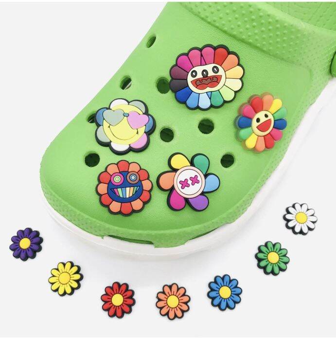 Flower 2 jibbitz for crocs Lazada PH
