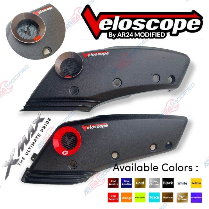 Veloscope Cover Tutup Filter Yamaha Xmax 250 Oxygen Flow Booster Lazada Indonesia 4090