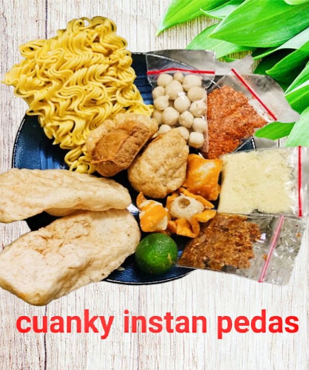 Paket Cuanki Instan Komplit Khas Garut Cuanki Pedas Hot Lazada Indonesia