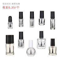 ขวดเปล่าสำหรับทาเล็บแบบแก้ว3ml ขวดใส่แปรงทาเล็บและแปรงทาเล็บ5ml ขวดเล็กบรรจุแยกแปรงทาเล็บ10ml