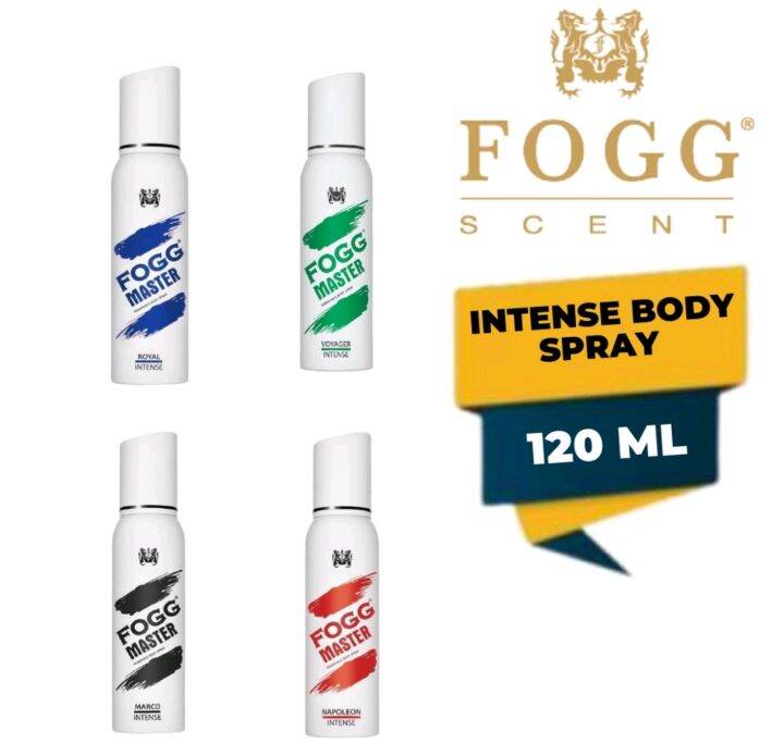 0FOGG MASTER DEO/ PERFUME/ BODY SPRAY INTENSE (MARCO, NAPOLEON, Lazada