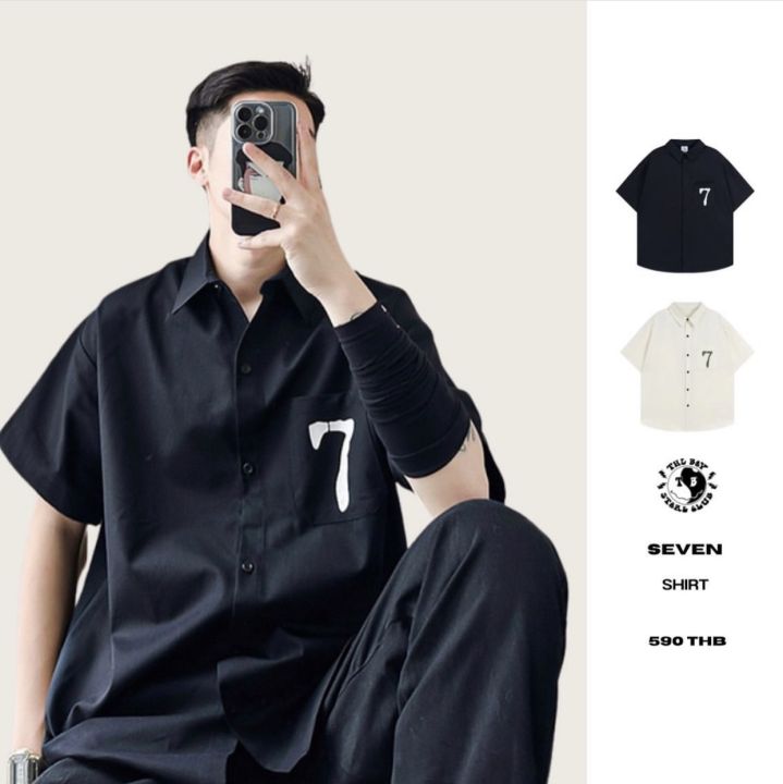 theboy-seven-shirt-เสื้อเชิ้ตแขนสั้น