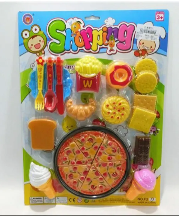 pizza kitchen play set