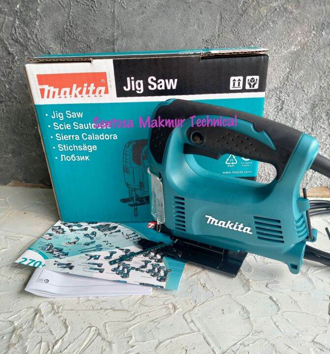 MAKITA 4327M Jigsaw Jig Saw Gergaji Potong Triplek Kayu Listrik 4327 M ...