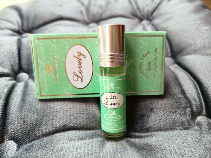 นํ้าหอมอาหรับ-แนวหวานน่ารัก-lovely-by-al-rehab-pefume-oil-6ml-น้ำ-หอม